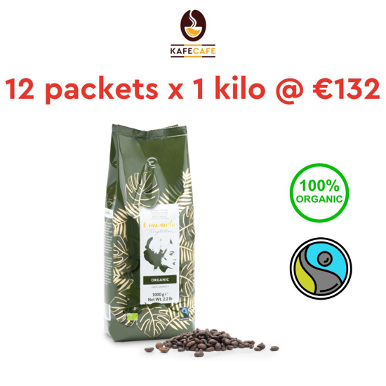 Picture of ORGANIC & FAIRTRADE COFFEE BEANS 12 X 1KG ( 100% ARABICA )